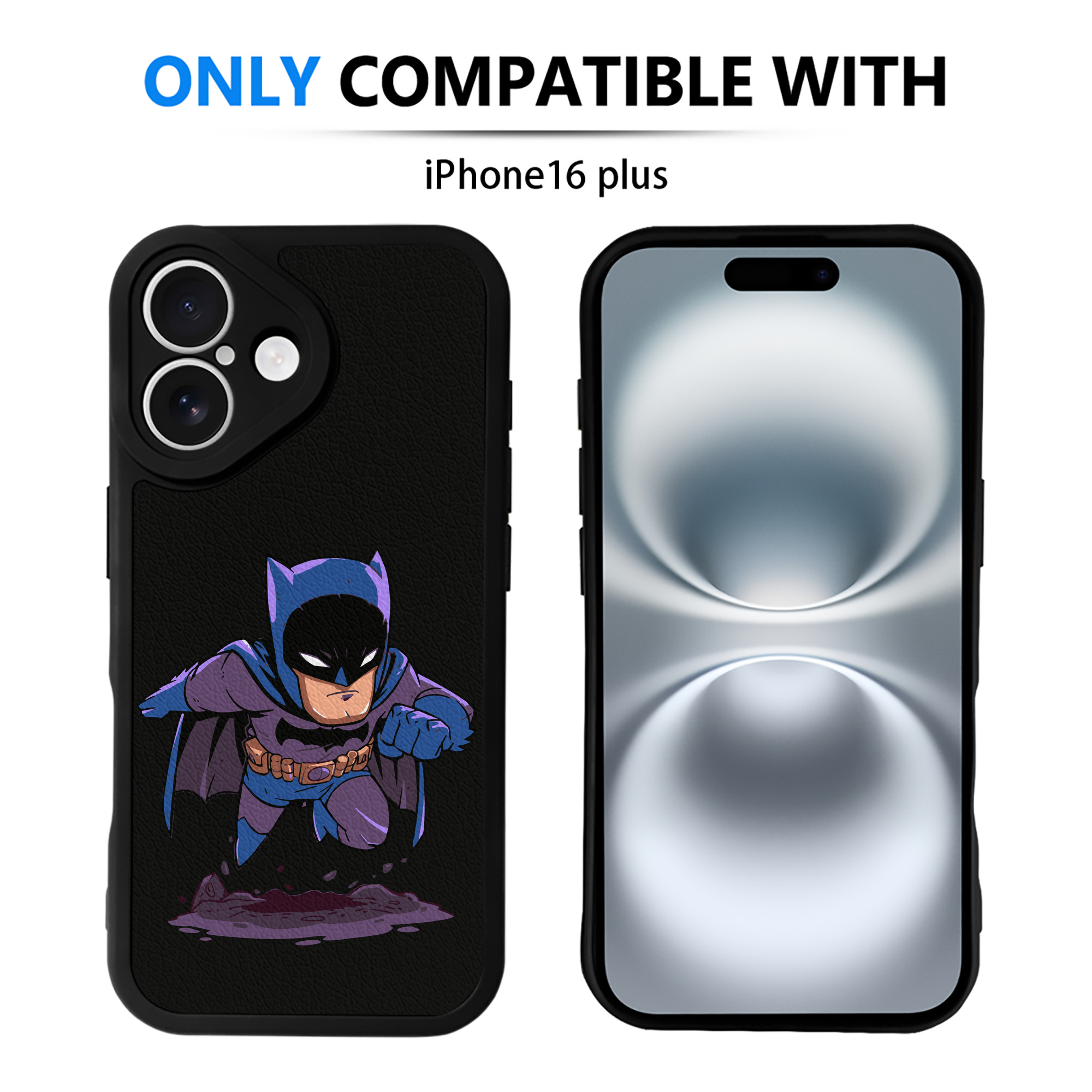 （画像用） アベンジャーズ The Avengers 【iPhone 16シリーズ対応】シリコンスマホケース（レザー調） 材質：シリコン